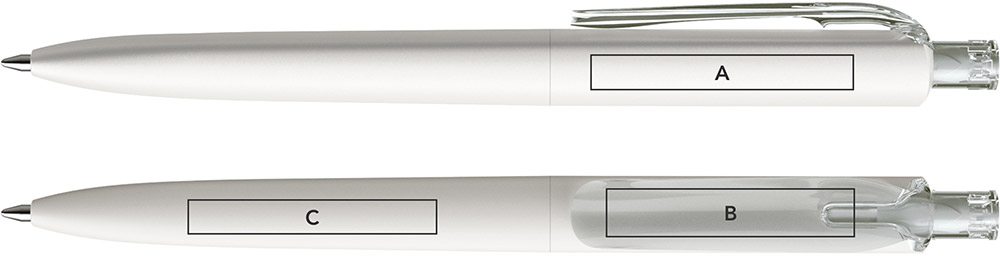Powierzchnia zadruku długopisu prodir DS8