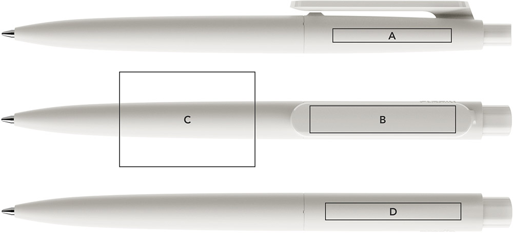 Powierzchnia zadruku długopisu prodir DS9